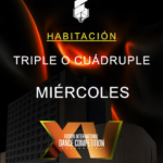Habitación triple o cuádruple Miércoles
