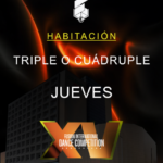 Habitación triple o cuádruple Jueves