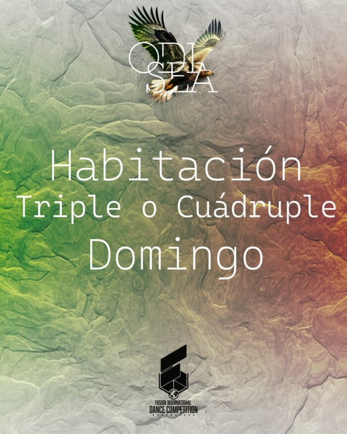 Habitacion triple o cuadruple domingo