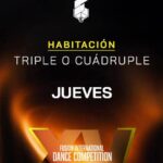 Habitación triple o cuádruple Jueves con 2 camas matrimoniales