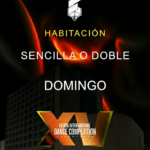 Habitación sencilla o doble Domingo