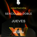 Habitación sencilla o doble Jueves